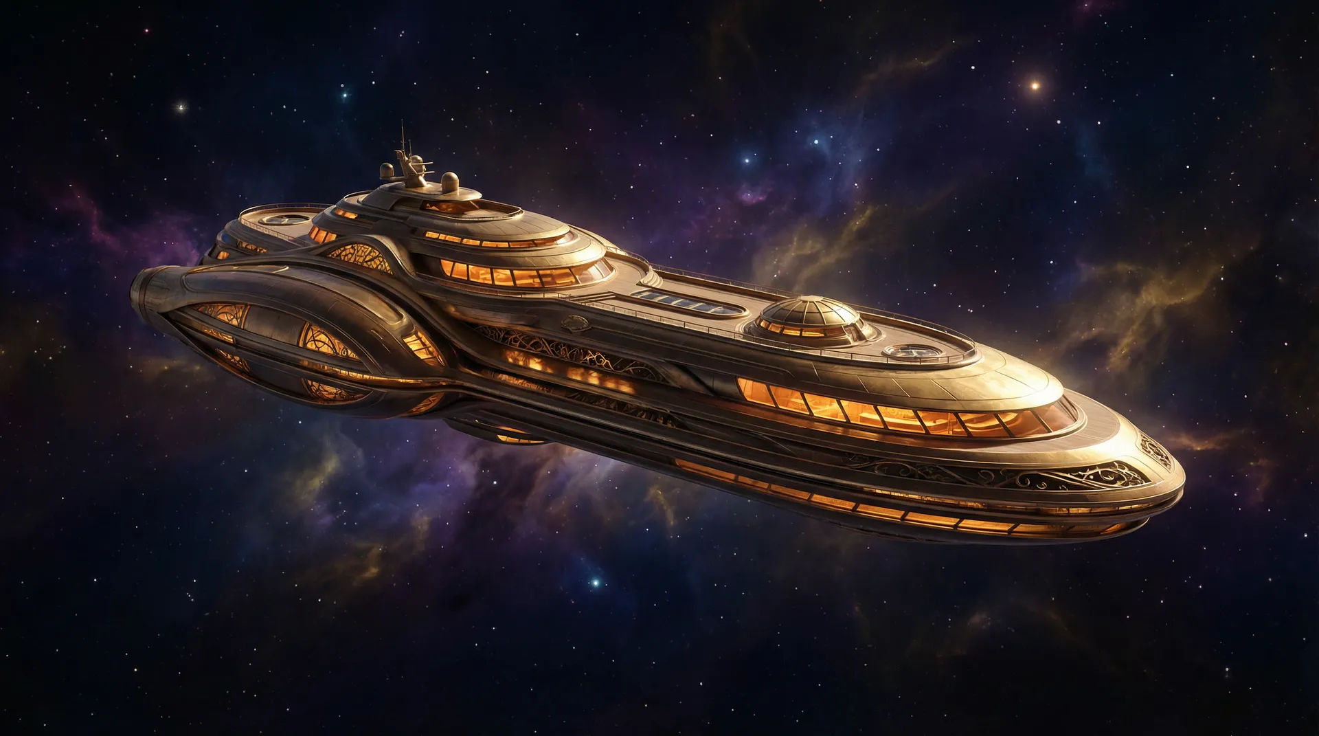 彩票appVIP俱乐部豪华星舰外观